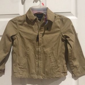 Ralph Lauren Khaki Jacket Boys size 5